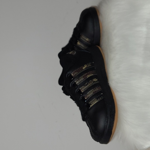 K-Swiss Black and Green Camo Low Top Sneakers US Size 5 Baby Toddler EUC - Picture 3 of 16